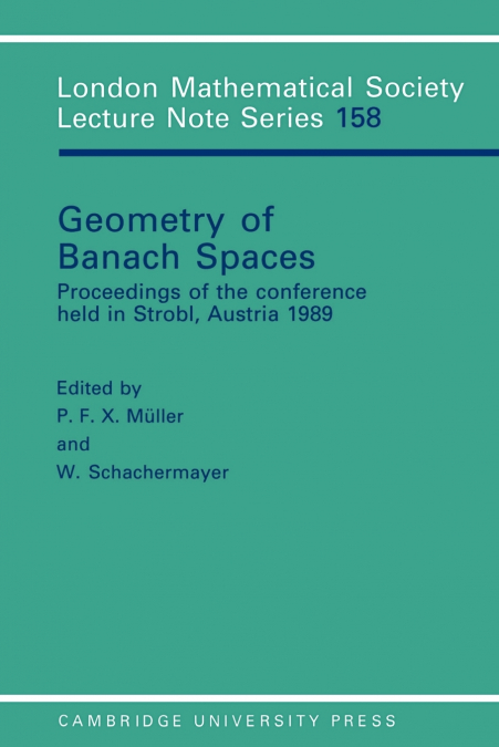 Geometry of Banach Spaces