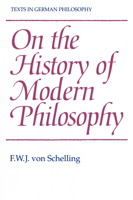 On the History of Modern Philosophy