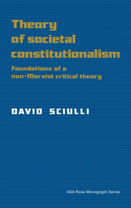 Theory of Societal Constitutionalism