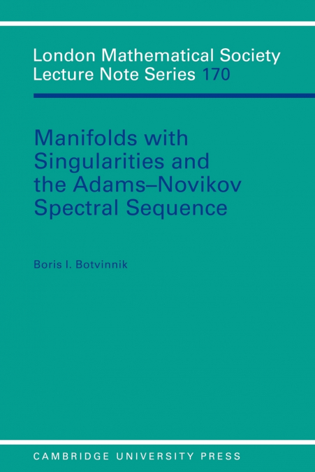 Manifolds with Singularities and the Adams-Novikov Spectral Sequence