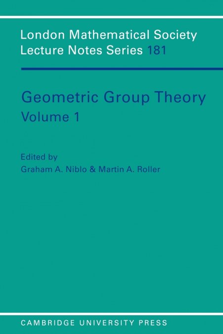 Geometric Group Theory