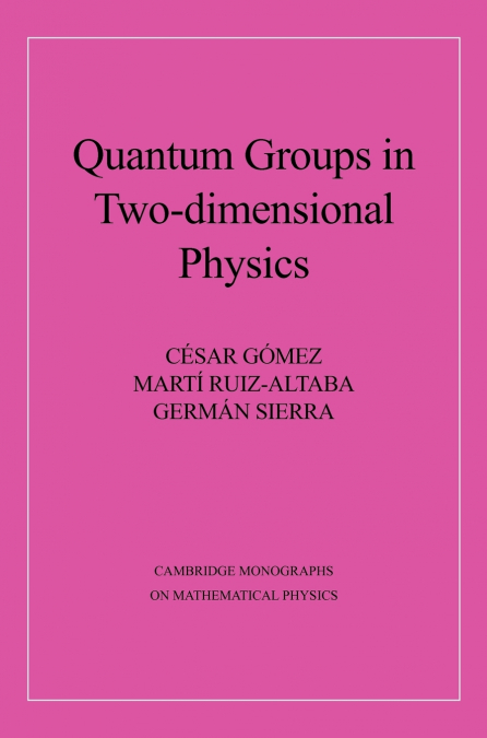 Quantum Groups in Two-Dimensional Physics