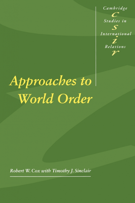 Approaches to World Order