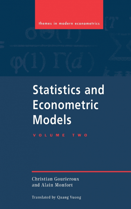 Statistics and Econometric Models