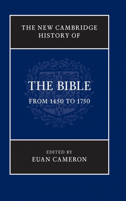 The New Cambridge History of the Bible