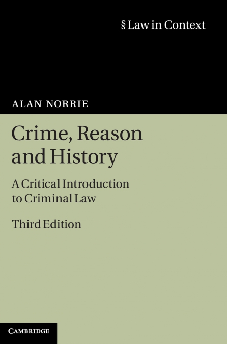 Crime, Reason and History