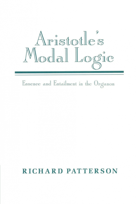 Aristotle’s Modal Logic