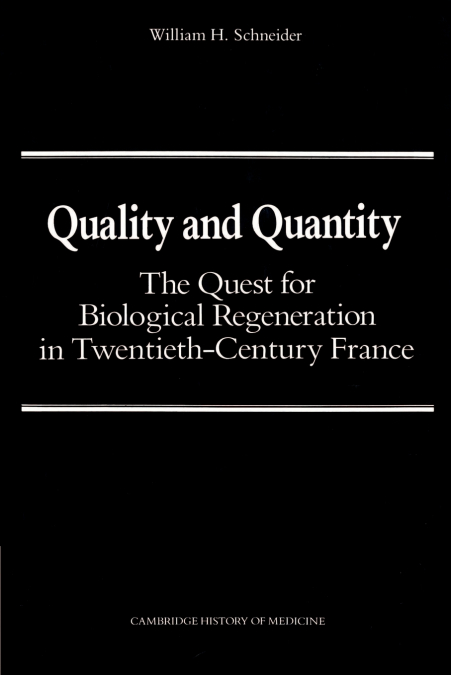 Quality and Quantity