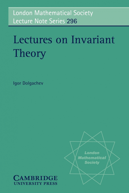 Lectures on Invariant Theory