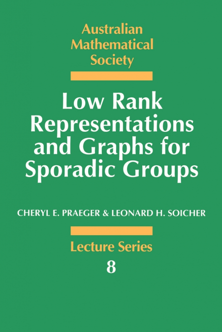 Low Rank Representations and Graphs for Sporadic Groups