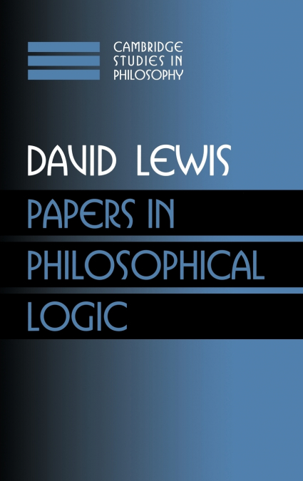 Papers in Philosophical Logic