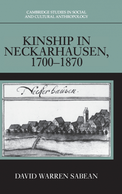 Kinship in Neckarhausen, 1700-1870