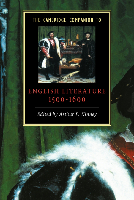 The Cambridge Companion to English Literature, 1500 1600