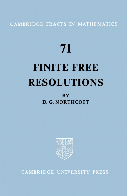 Finite Free Resolutions