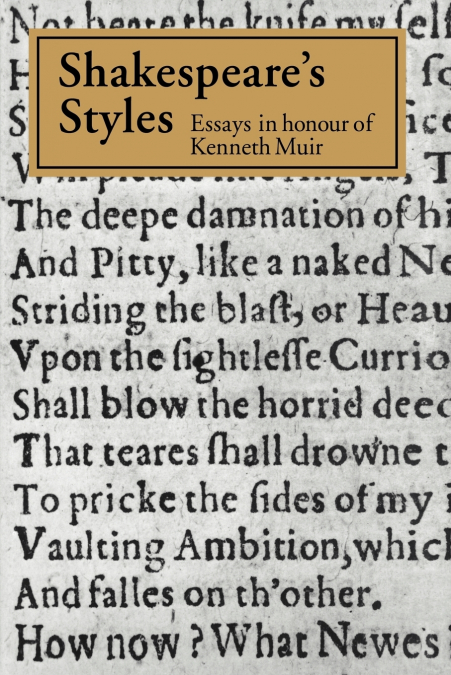 Shakespeare’s Styles