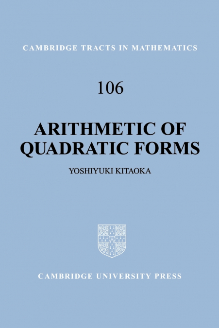 Arithmetic of Quadratic Forms