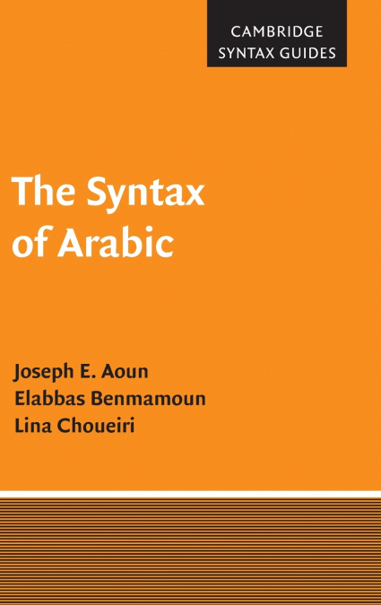 The Syntax of Arabic