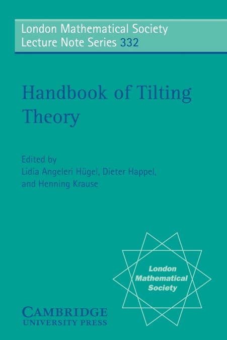 Handbook of Tilting Theory