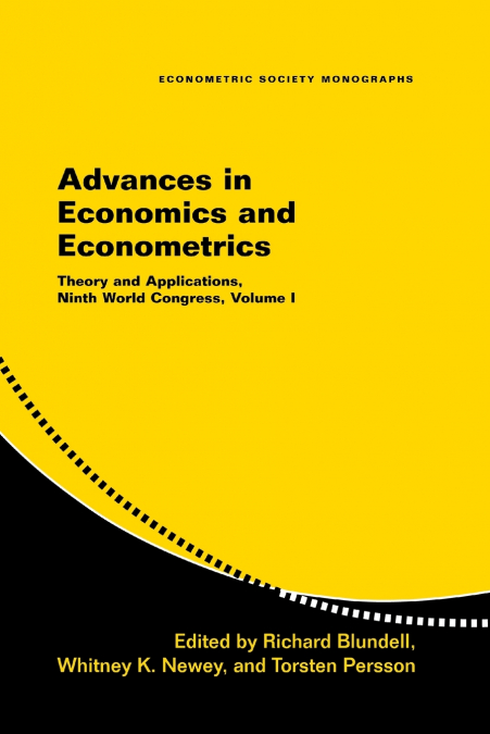 Advances in Economics and Econometrics