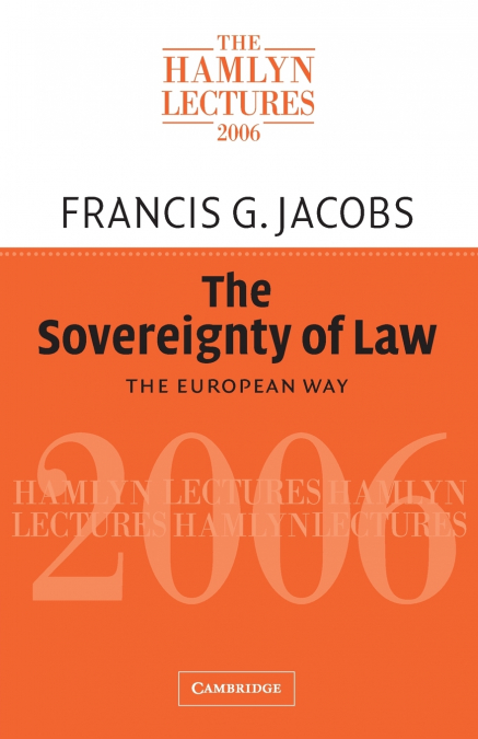 The Sovereignty of Law
