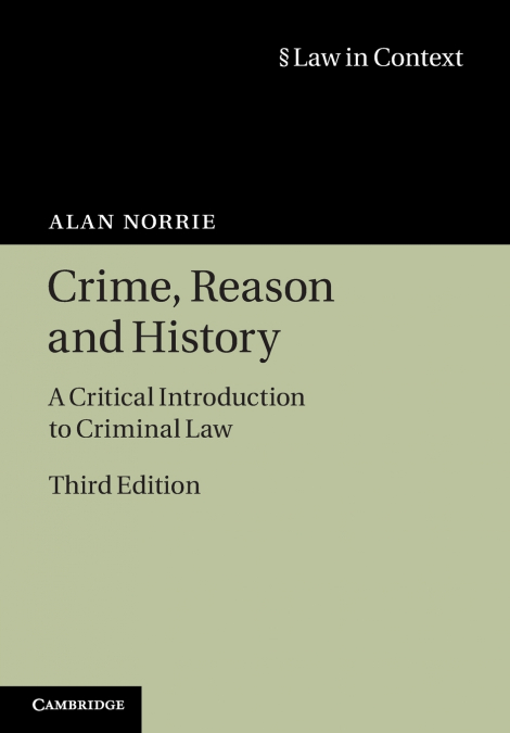 Crime, Reason and History