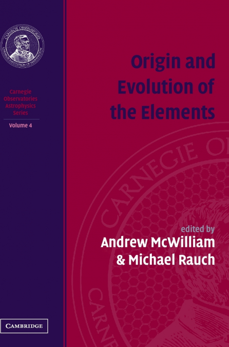 Origin and Evolution of the Elements
