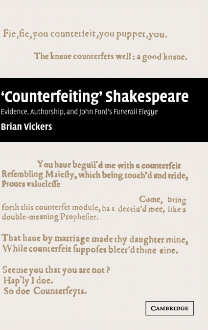 ’Counterfeiting’ Shakespeare