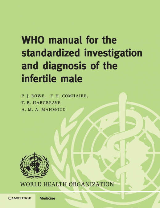 WHO Manual for the Standardized Investigation, Diagnosis and             Management of the Infertile Male