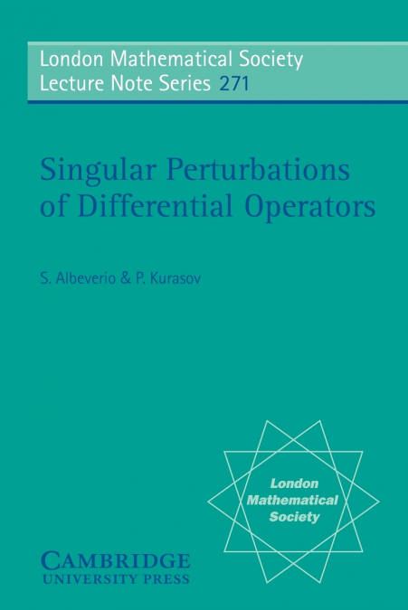 Singular Perturbations of Differential Operators
