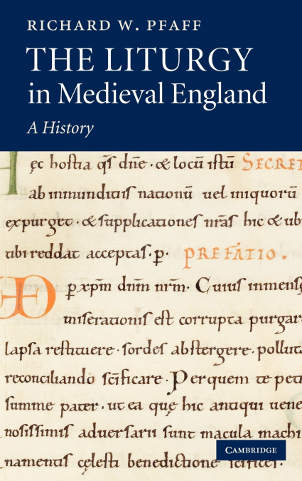 The Liturgy in Medieval England