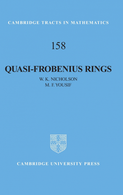 Quasi-Frobenius Rings