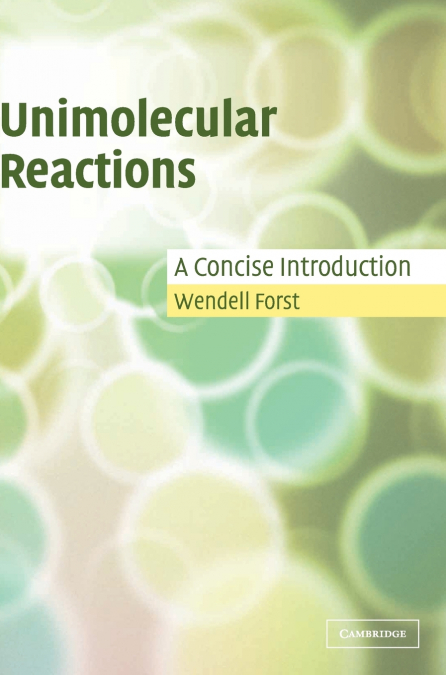 Unimolecular Reactions