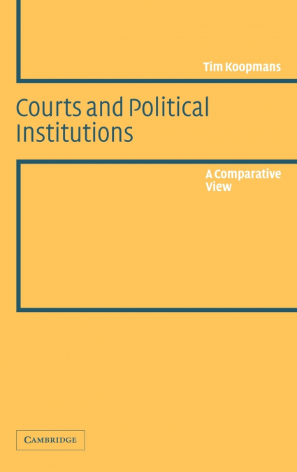 Courts and Political Institutions