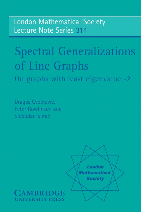Spectral Generalizations of Line Graphs