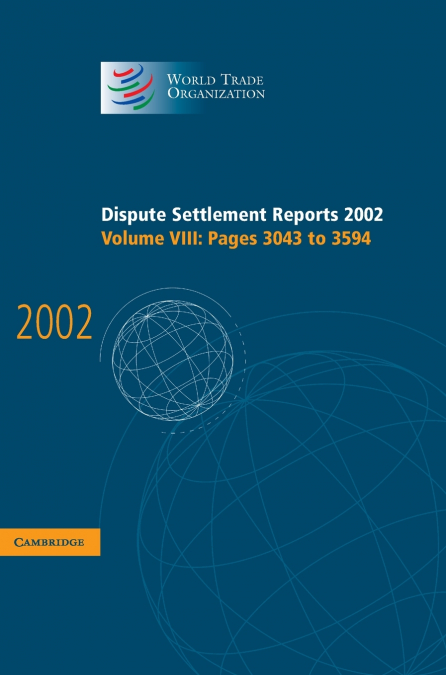 Dispute Settlement Reports 2002