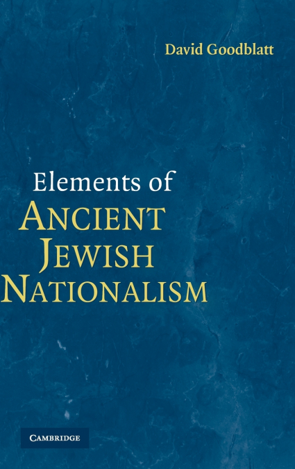 Elements of Ancient Jewish Nationalism