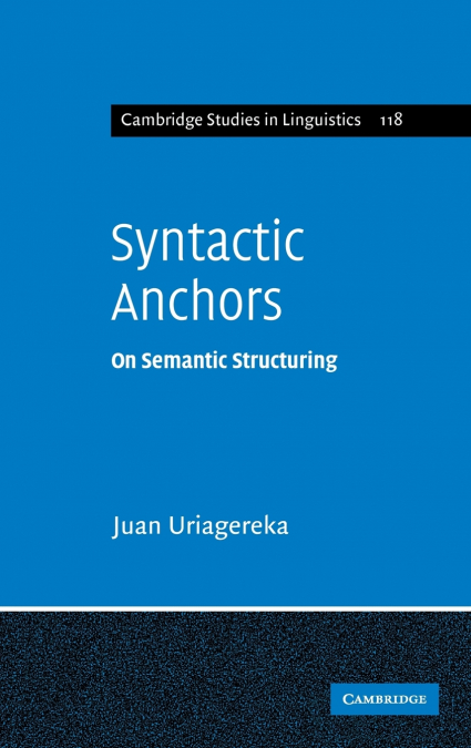 Syntactic Anchors