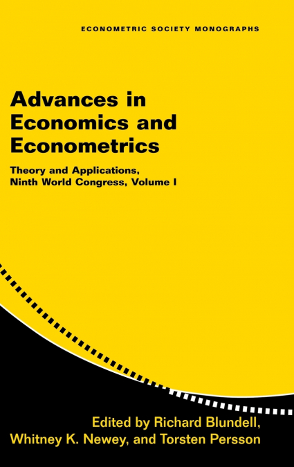 Advances in Economics and Econometrics