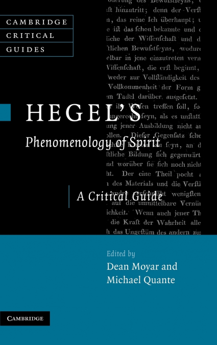Hegel’s Phenomenology of Spirit