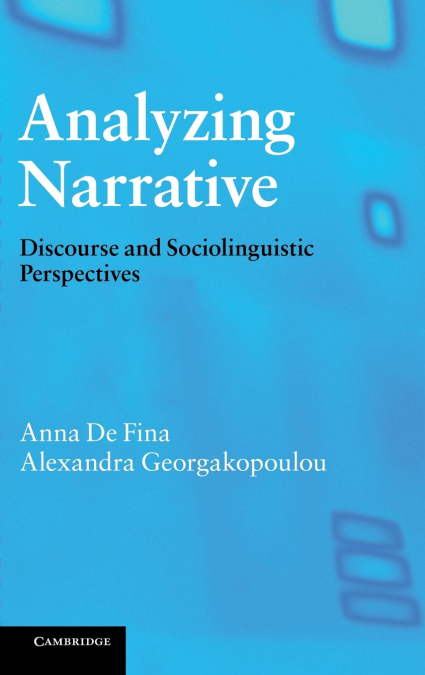 Analyzing Narrative