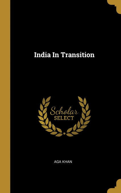 India In Transition