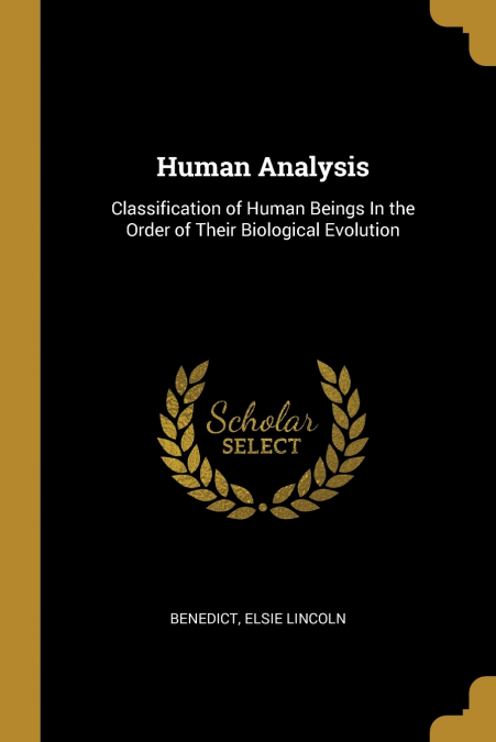 Human Analysis
