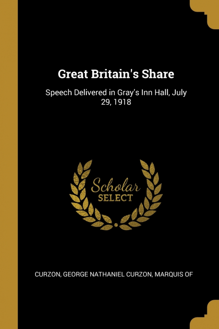 Great Britain’s Share