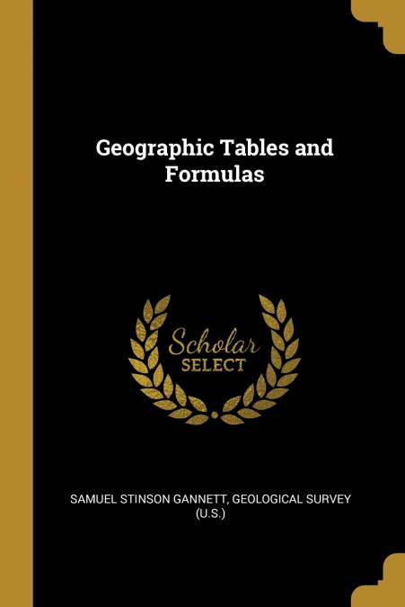 Geographic Tables and Formulas