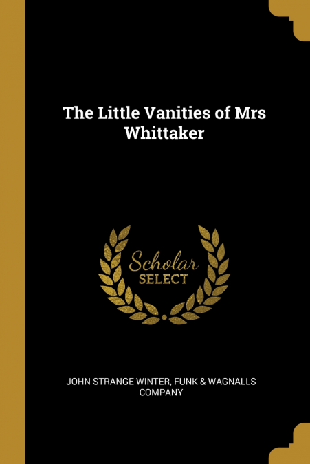 The Little Vanities of Mrs Whittaker