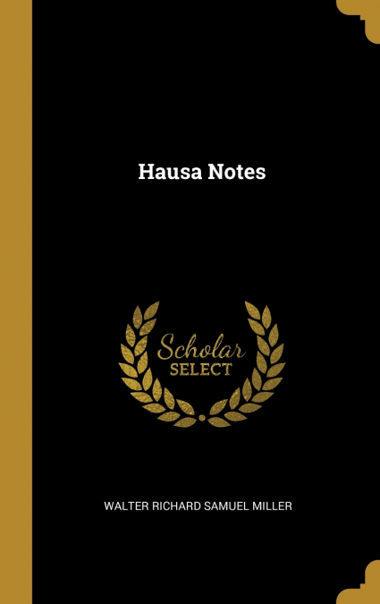 Hausa Notes