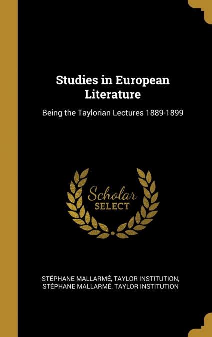 Studies in European Literature