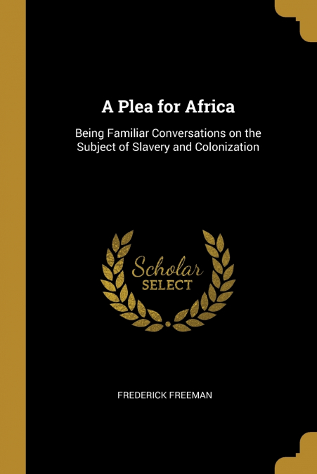 A Plea for Africa