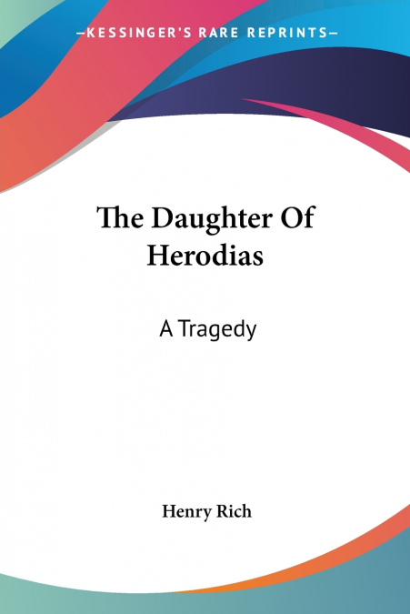 The Daughter Of Herodias