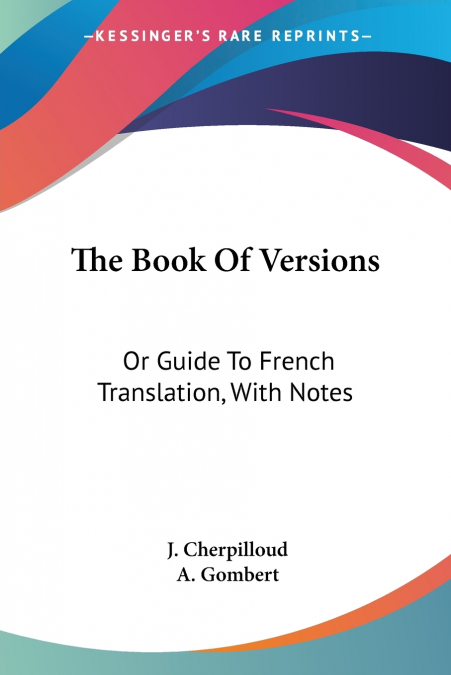 The Book Of Versions